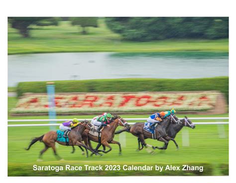 Saratoga Racing Calendar 2023